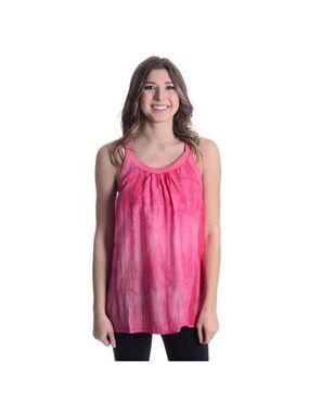 C&C California Haze Tie Dye Racerback Tank Top M